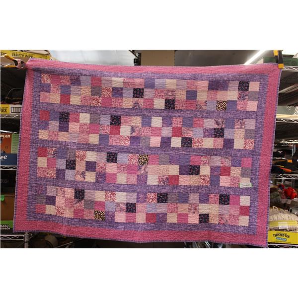 Purple and Pink Quilt