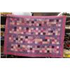 Image 1 : Purple and Pink Quilt