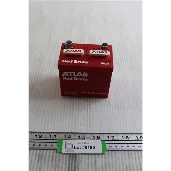 Atlas Red Brute Battery Radio Model