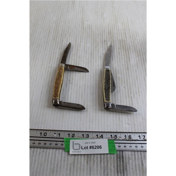 (2) Folding Knives