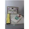 Image 1 : Wash Cloth Set, Kitchen Towel & Apron Set, (1) Pair of Pillow Cases
