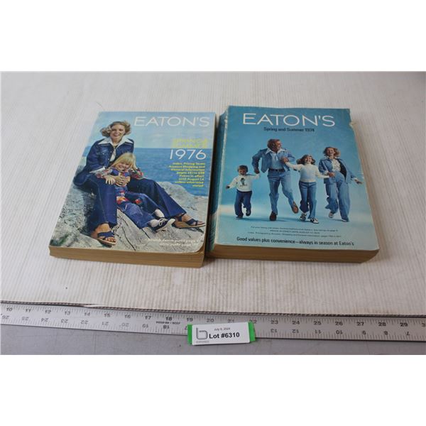 (2) Eaton's Catalogues - 1974, 1976