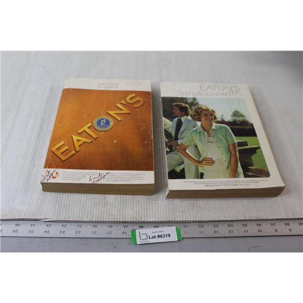(2) Eaton's Catalogues - 1975, 1967