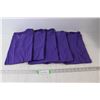 Image 1 : (5) Large Purple Solid T-Shirts