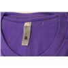Image 3 : (4) Medium Purple Solid T-Shirts, (1) XL Purple Solid T-Shirt