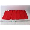 Image 1 : (5) Medium Red Solid T-Shirts