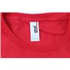 Image 2 : (5) Medium Red Solid T-Shirts