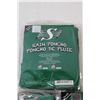 Image 2 : (3) Saskatchewan Roughrider Rain Ponchos - Youth