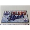Image 3 : (2) Edmonton Oilers Shed Sign - 8" x 12"