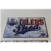 Image 2 : (2) Edmonton Oilers Shed Sign - 8" x 12"