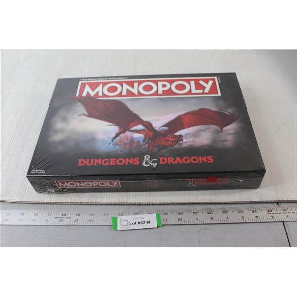 Dungeons & Dragons Monopoly Game - Sealed