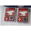 Image 2 : (2) Boxes of 12 Sealed Decks of Calgary Stampeders CFL Playing Cards