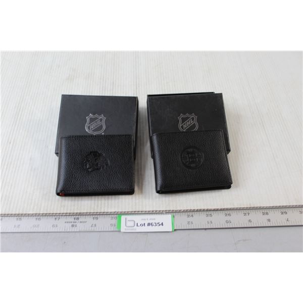 Boston Bruins Wallet, Chicago Blackhawks Wallet