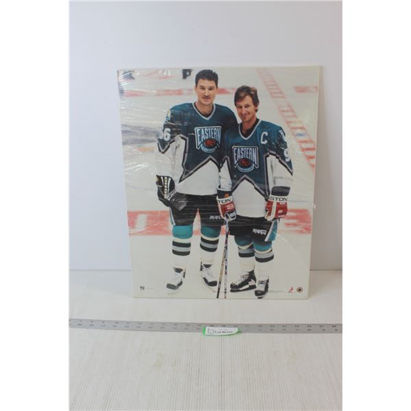 NHL Eastern Conference Wall Picture - Gretzky/Lemieux- 16  x 20 