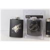 Image 2 : (5) NHL & NFL Flasks - Buffalo Sabers, Ottawa Red Blacks