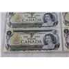 Image 4 : (6) $1.00 Canadian Bills in Sequence 8009619-9624