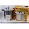 Image 1 : PRESTO Metal 23-Quart Pressure Canner / Cooker With Manual & Original Box
