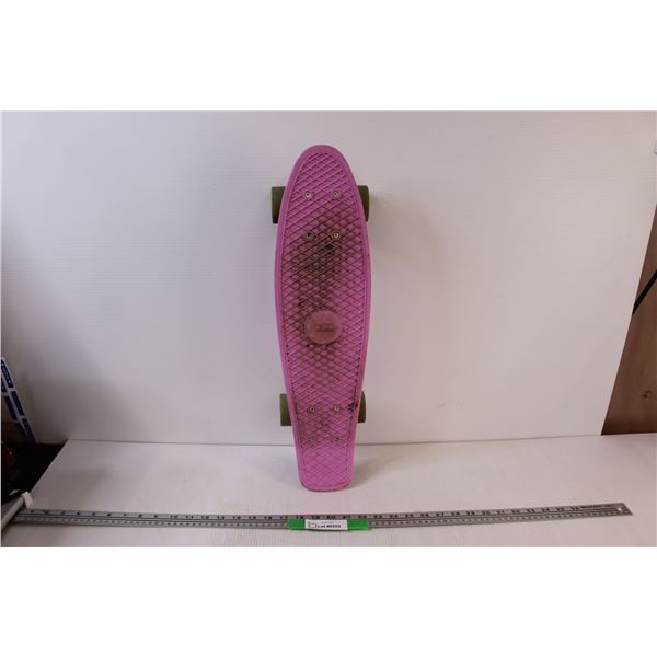 Used Penny Skateboard Made in Australia: Pink 22 1/2" Long