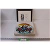 Image 1 : Dominion China Ltd "The Pileup" Hockey Plate in Original Box With Certificate
