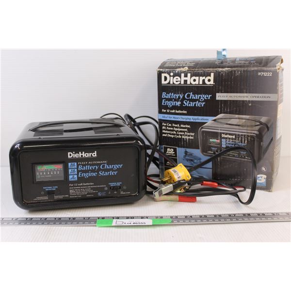 DieHard Battery Charger Engine Starter in Box: Used Untested