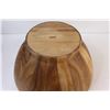 Image 4 : Large Wooden Bowl - 15 3/4" Wide x 8" Tall