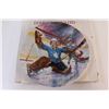 Image 3 : Hockey Plate "Goalie Save" Collectors Porcelain Plate in Box - With Certificate
