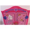 Image 2 : Beararmoire Fashion Case Plastic Play Clothes Storage - 22" Tall x 17 1/2 Wide Water Damage