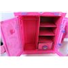 Image 4 : Beararmoire Fashion Case Plastic Play Clothes Storage - 22" Tall x 17 1/2 Wide Water Damage