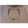 Image 2 : Numbered Collectors Porcelain Plate in Box "Best Friends" With Certificate