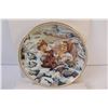 Image 3 : Numbered Collectors Porcelain Plate in Box "Morning Prayers" With Certificate