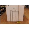 Image 1 : (3) 2 - Metal Leaf Bag Holders & Long Push Broom