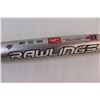 Image 3 : (2) Aluminum Bats: Black Tee Ball Bat & Silver/Pink Softball Bat