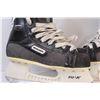 Image 2 : Pair of Used Hockey Skates: Bauer Impact 300 Tuik's Look like Size 4 or 5