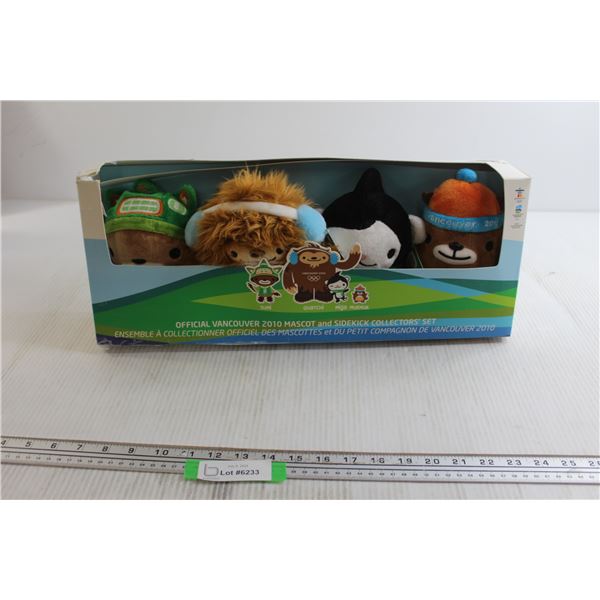 Official Vancouver 2010 Olympics Mascot and Sidekick Collectors Plush Set - NIP