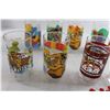 Image 4 : (14) Glasses - McDonald's Bacardi; (4) McDonald's Plastic Cutlery Pieces