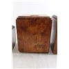 Image 3 : (4) Wooden Canisters
