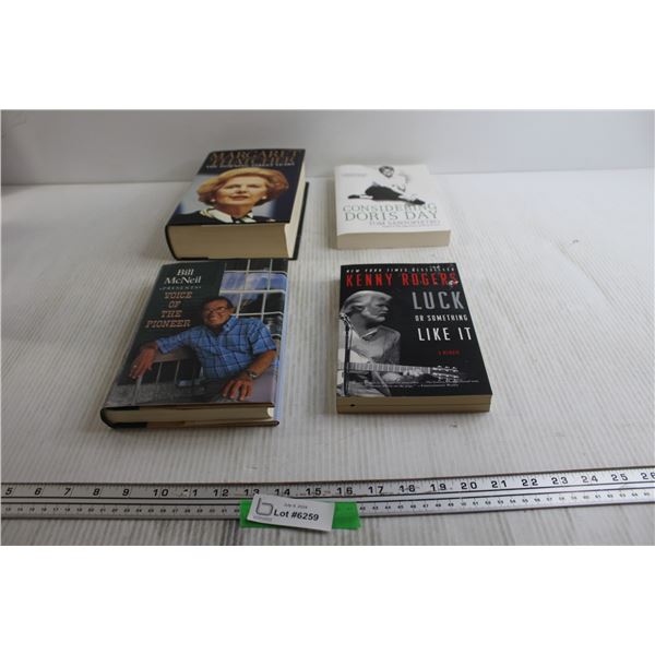 (4) Books - Margaret Thatcher, Considering Doris Day