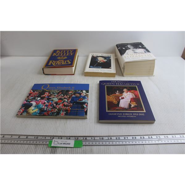 (5) Royalty/Queen Elizabeth Books