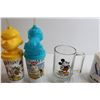 Image 3 : (2) Glasses, Garfield Mug, (2) Dennis the Menace Dairy Queen Cups