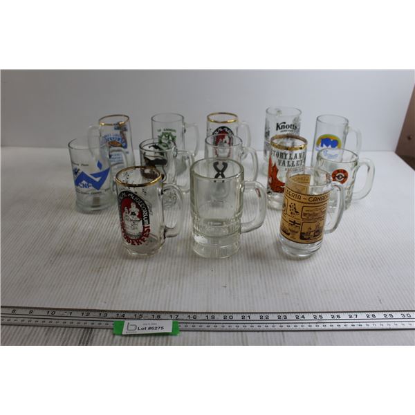 (13) Glass Mugs
