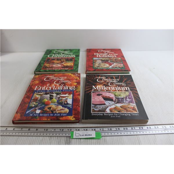 (4) Company's Coming Cookbooks