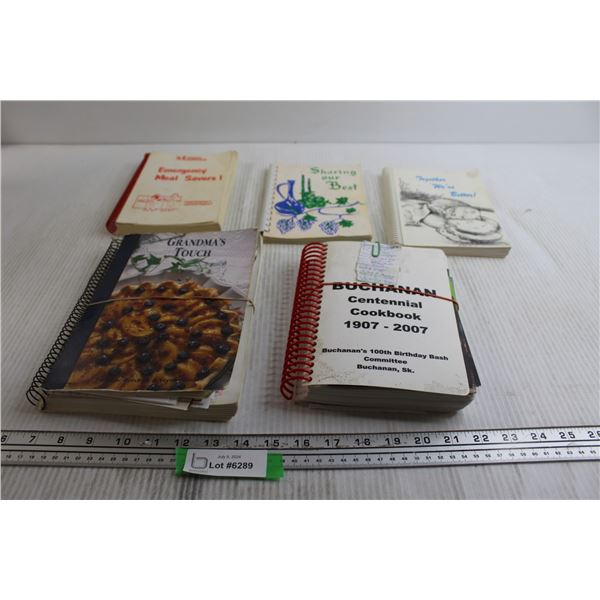 (5) Assorted Cookbooks - Grandma