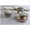 Image 5 : (12) Small Plates, Teacup and Saucer, Misc.