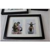 Image 4 : (3) Picture Frames - 12 1/2" x 9", 11" x 9", 5" x 7", Home Stone/Tile - 20" x 10"