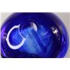 Image 3 : Kosta Boda Cobalt Blue Heavy Vase/Bowl