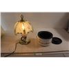 Image 1 : Touch Lamp - Works, Small Crockpot - Untested