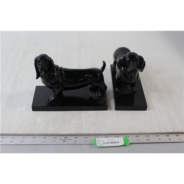 (2) Dog Shelf Decorations