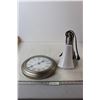 Image 1 : Desk Lamp - Untested, Quartz Wall Clock