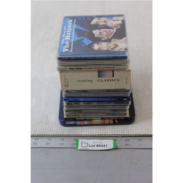 (13) CD's - Kenny Chesney, Riverdance Celtic Pride