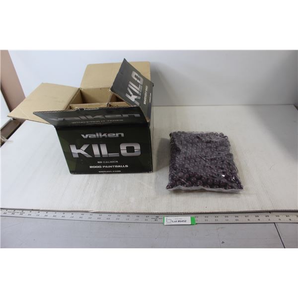 (1) Bag of Kilo Paintballs